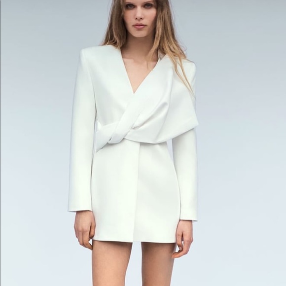 Zara Dresses & Skirts - Zara blazer dress limited edition